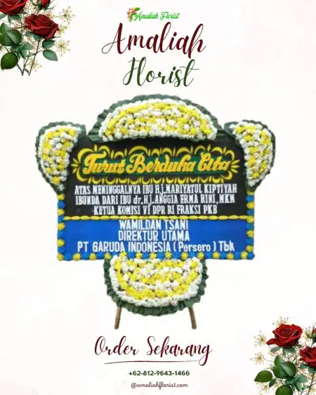 Papan Bunga Duka Lebak Bulus